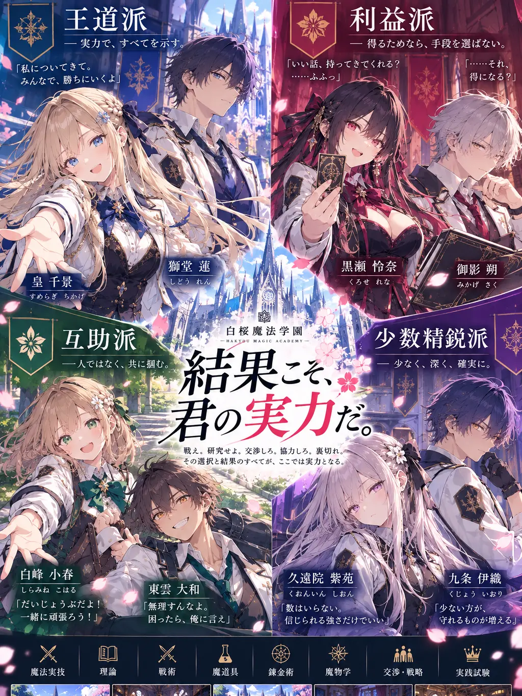 Soraaaran의 『結果至上主義の白桜魔法学園』