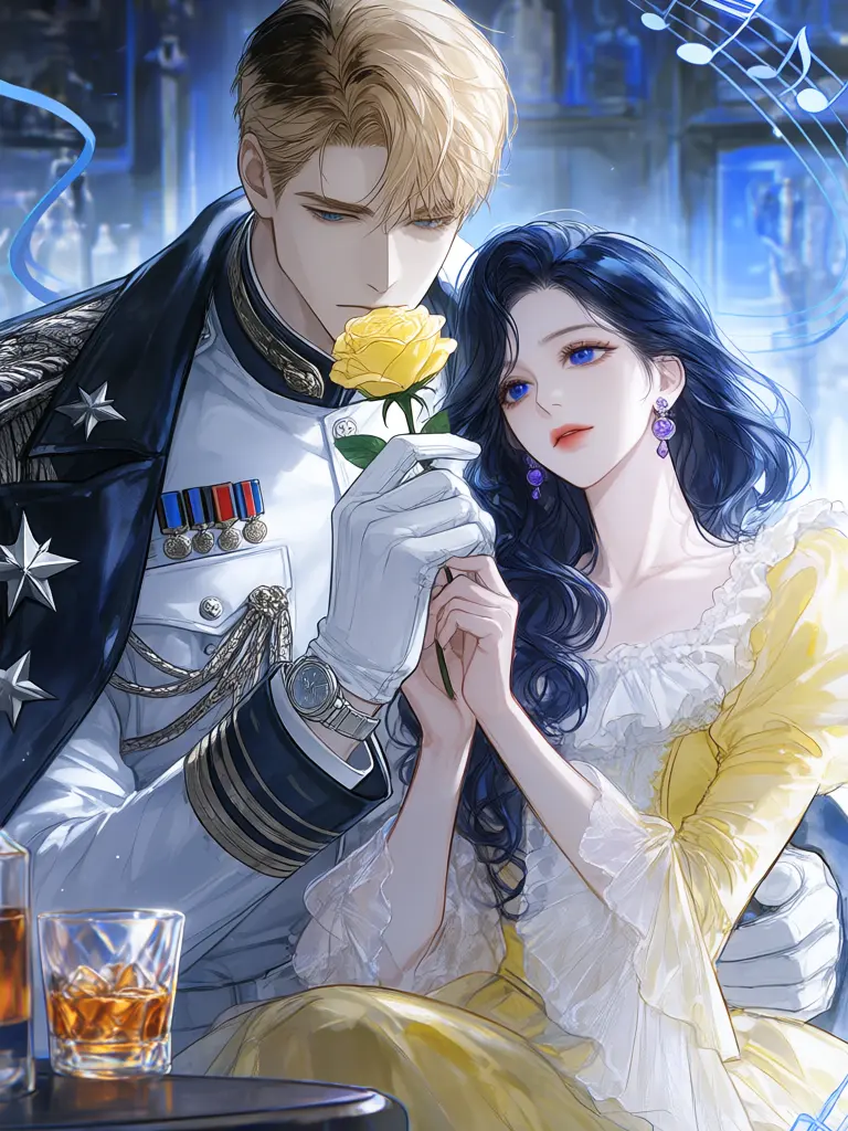 030_ko_Li의 Pour Starry Tears into a Blue Glass