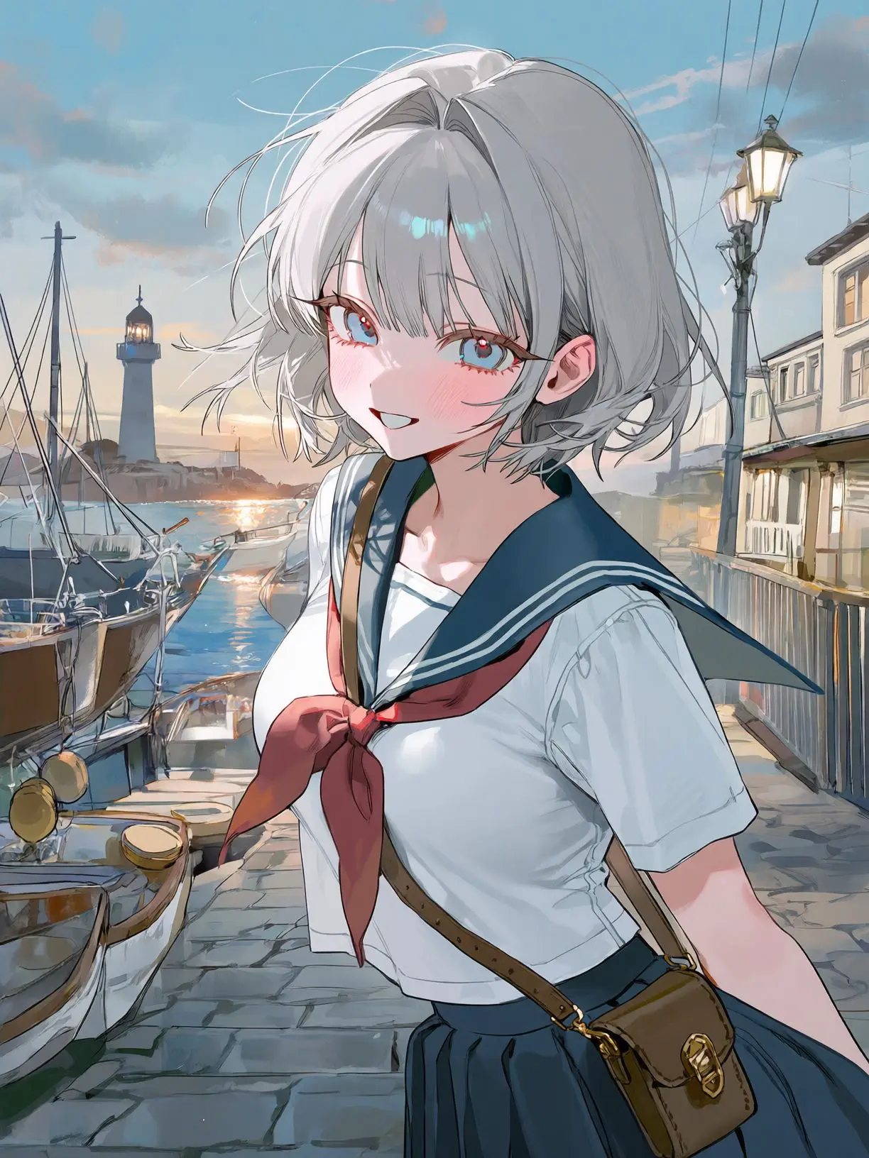 siganaigakusei의 The Unchanging Sea and the Changing Childhood Friend