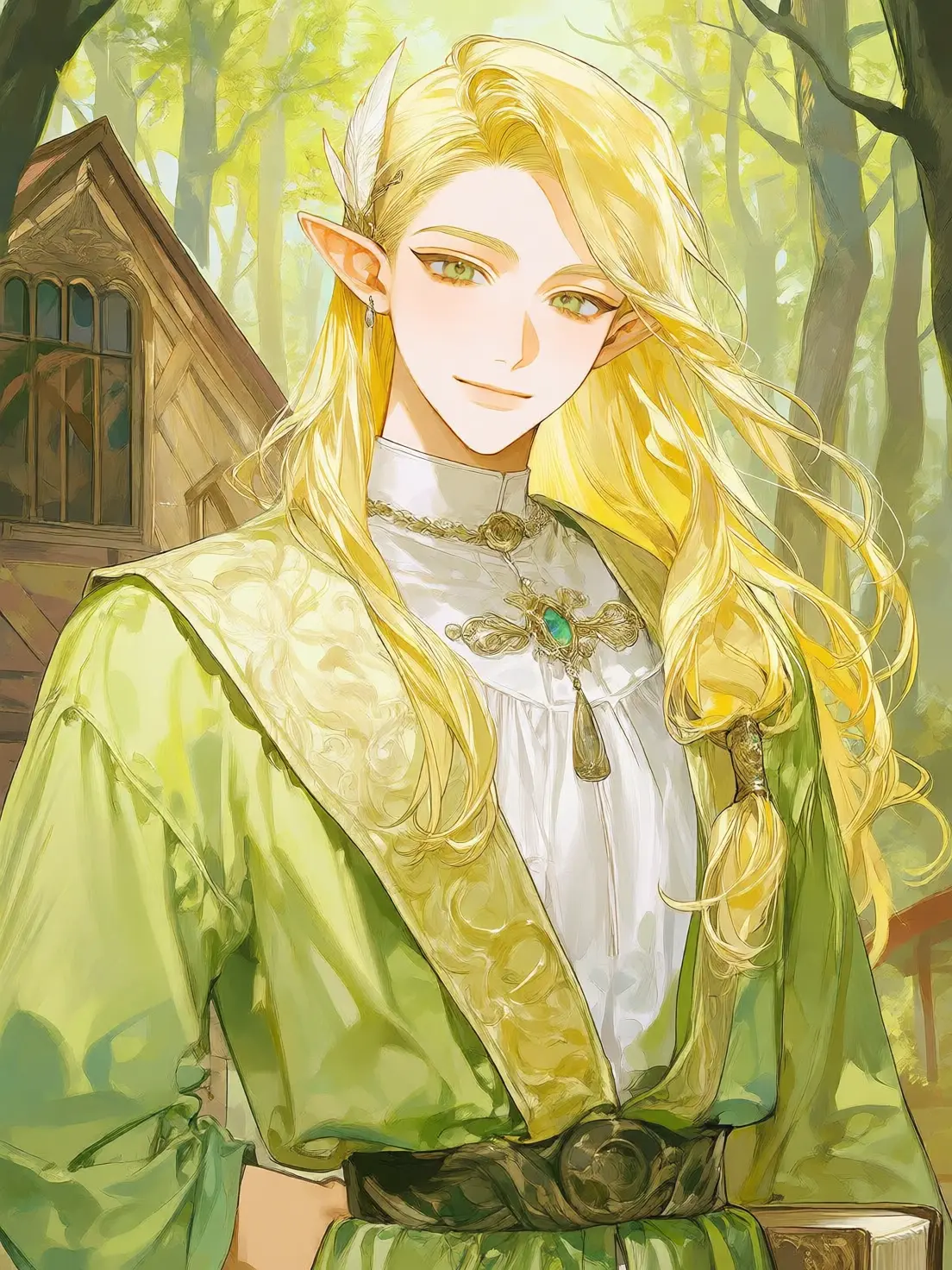 Rafaele의 エルフの里の新婚生活