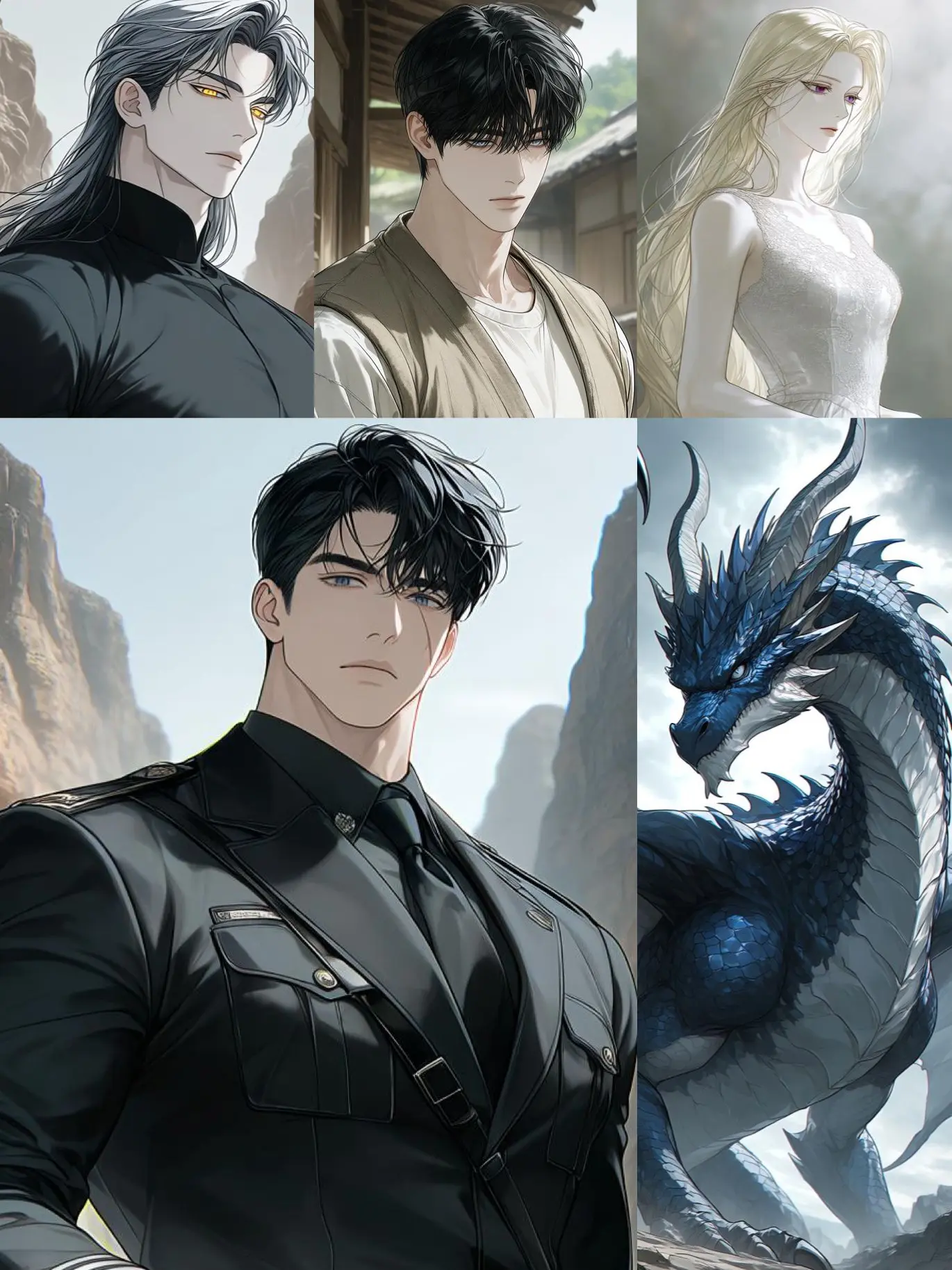 NarrowKey4939의 The Dragon King's Right Hand and His Fleeing Mate