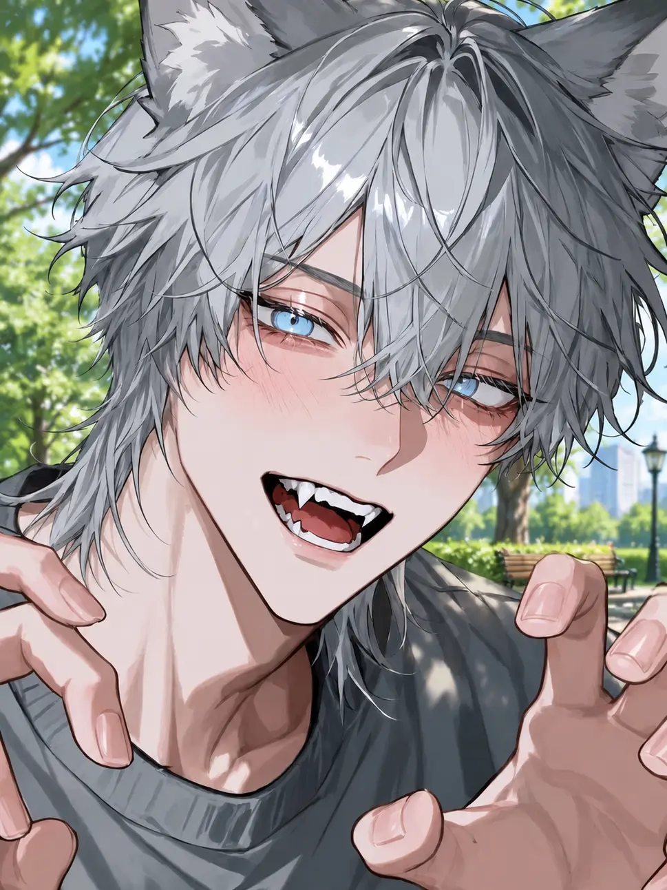 MiMiMiMeRo의 Wolf(?) Beastman Pet