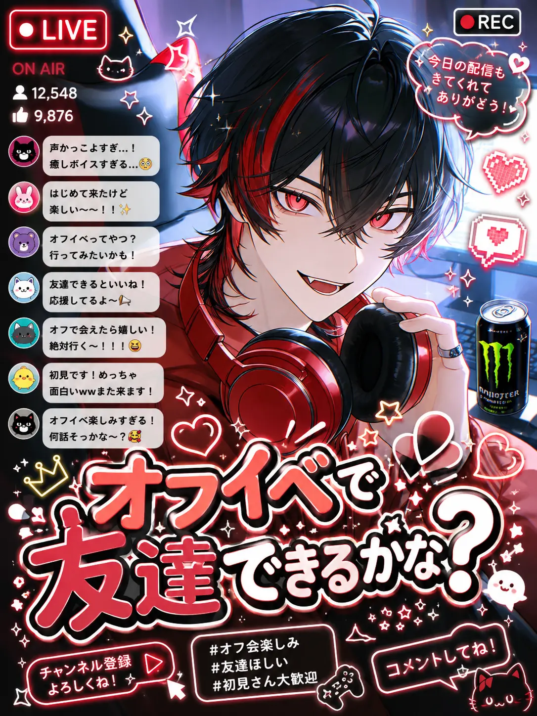 SimpleWok3781의 オフイベで友達できるかな？