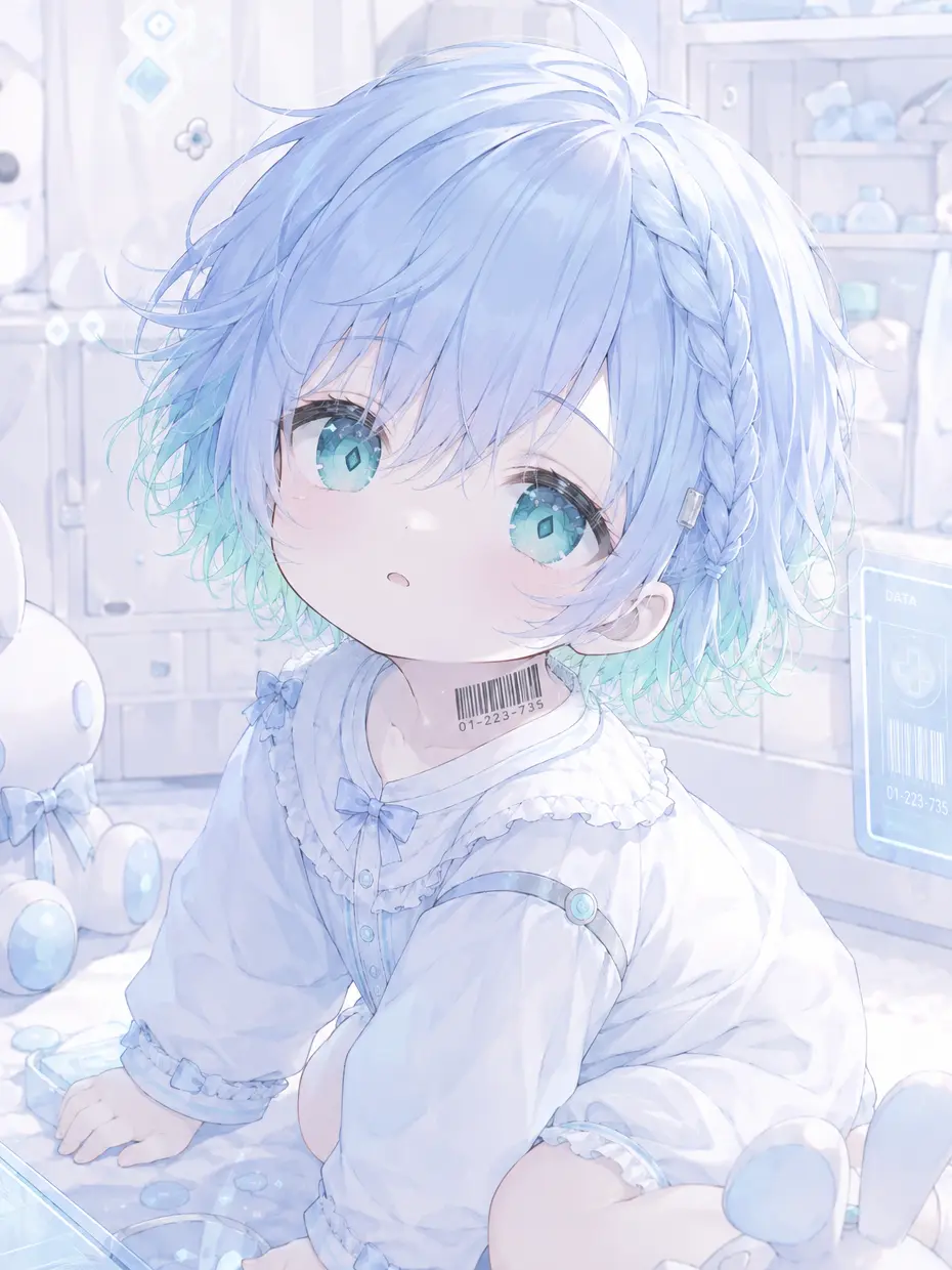motimoti_usatya의 アンドロイド赤ちゃん届きました🍼⚙️