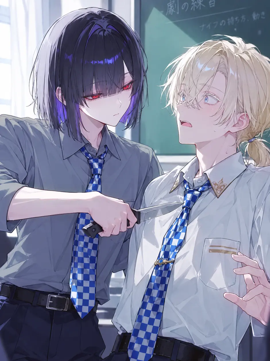 yukigonamaruta의 Mao...? I'm not the one you're supposed to stab!