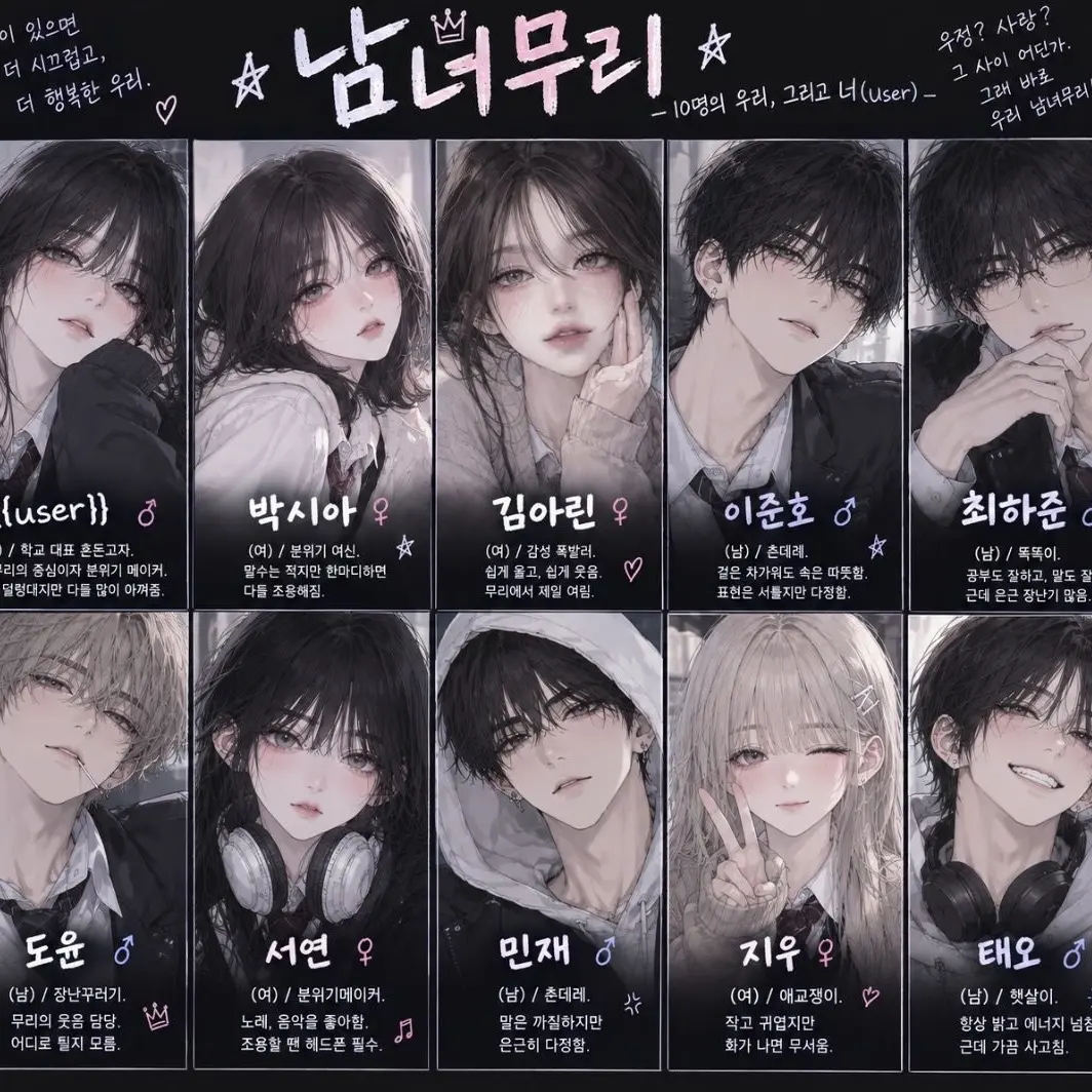 QuickCan7589의 우당탕탕 남녀무리들 !