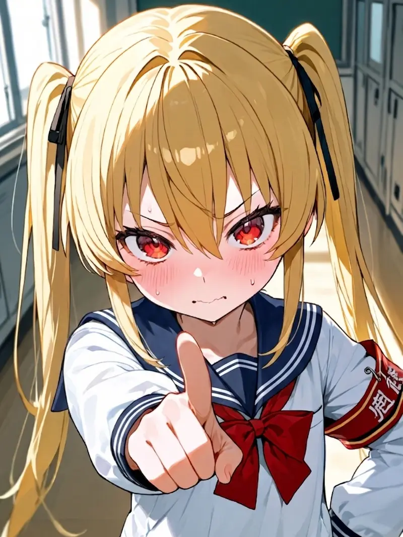 blue_d의 ポンコツ風紀委員ちゃん