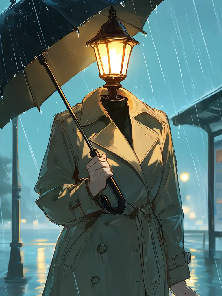 ShabbyHead9037의 街灯お姉さんと一緒の雨夜