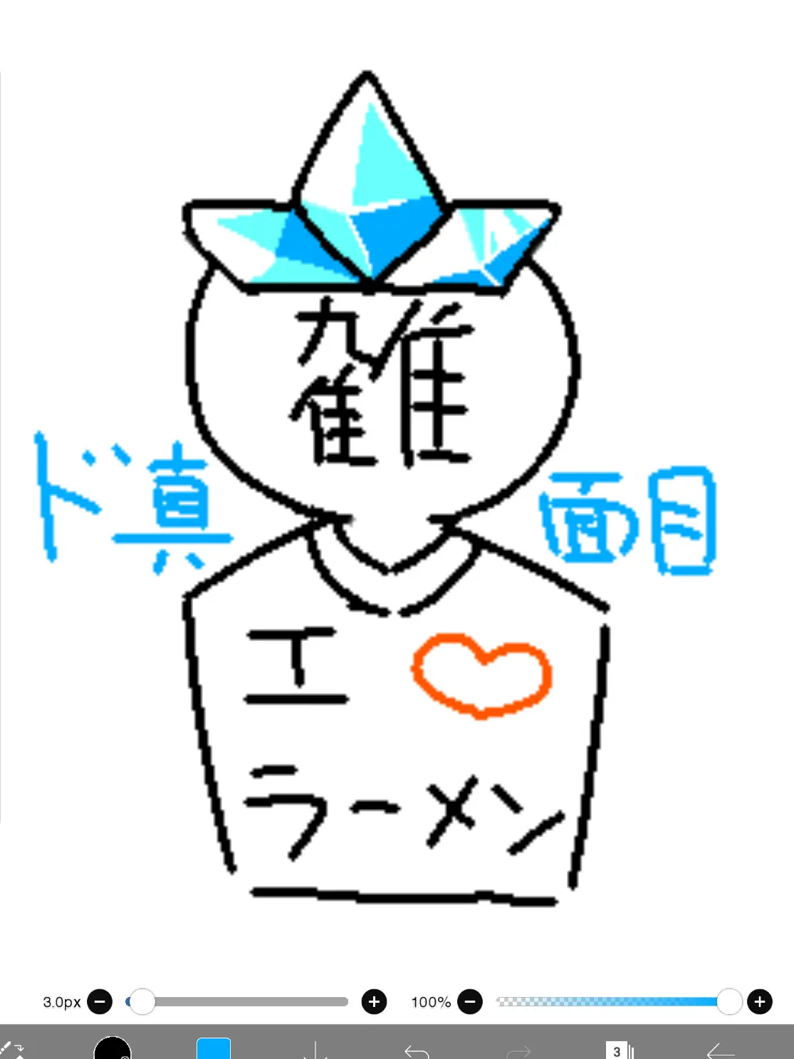 Tattipen.ju-den.nai의 氷虎さん試作品