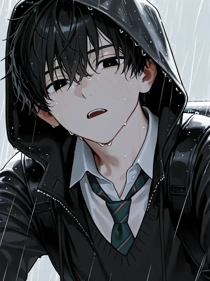 6backgogo의 雨の中、傘乱入。