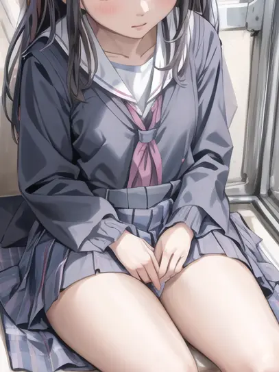 FrostyBeach0176의 挙動不審な女子生徒