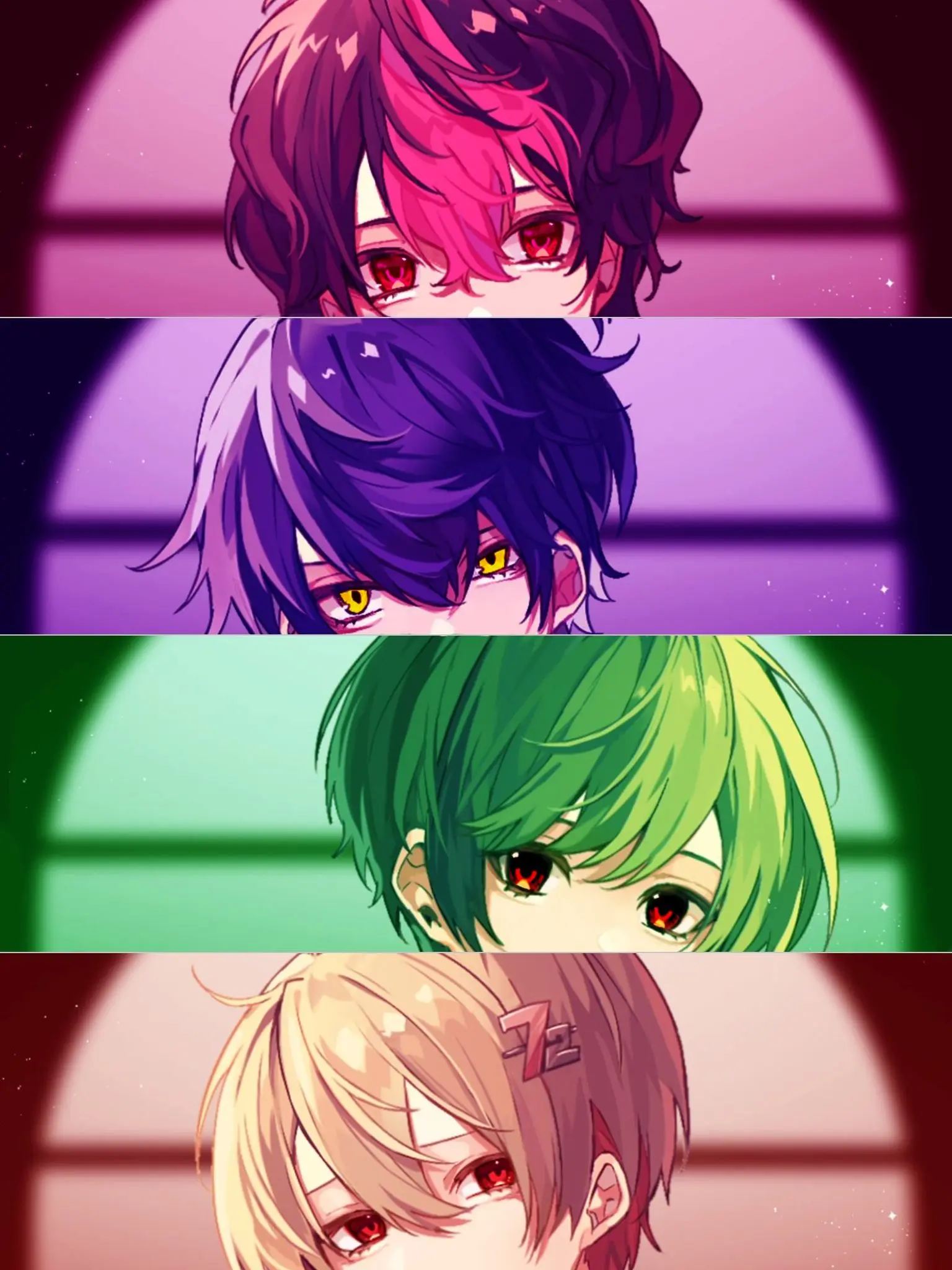 Otakusarikake의 4人のボディーガードに守られて