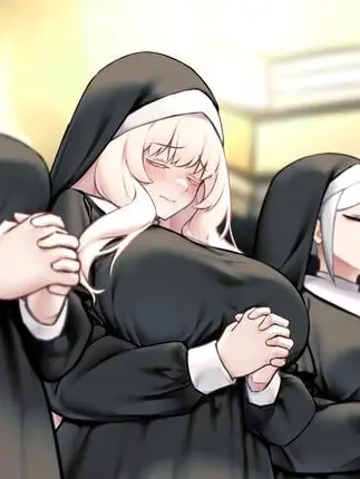 Butternutter의 Shy nun praying alone