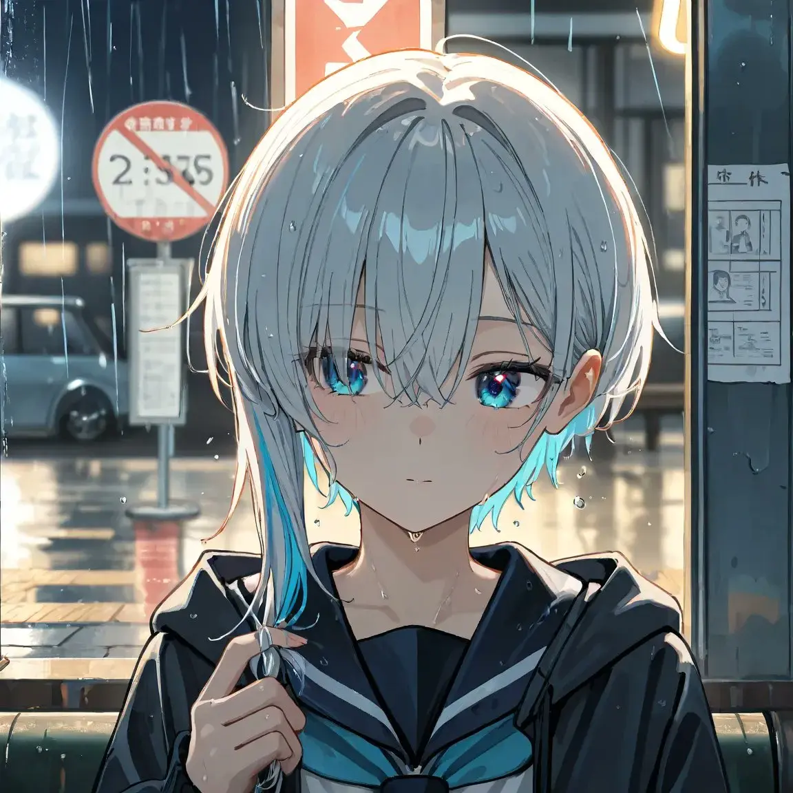 TacitMug8685의 急に雨が降り出して…