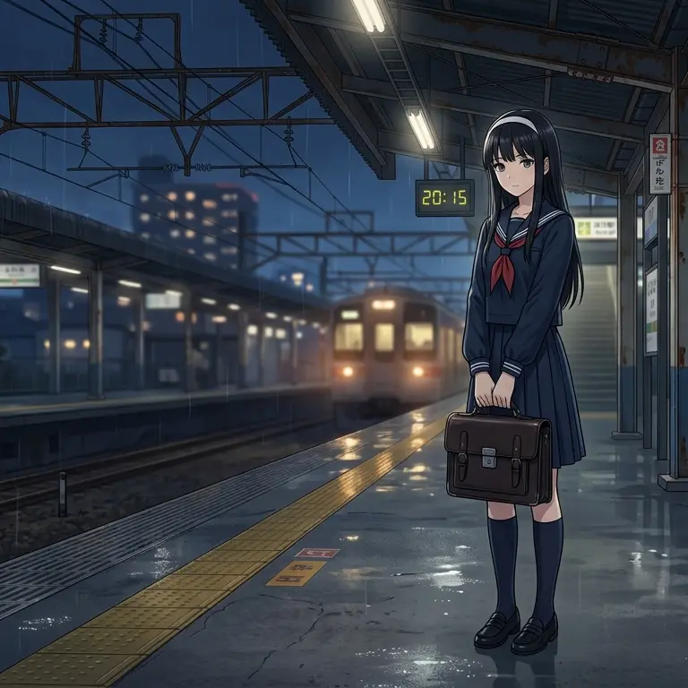 yuukin5963의 駅で寝ていたら…