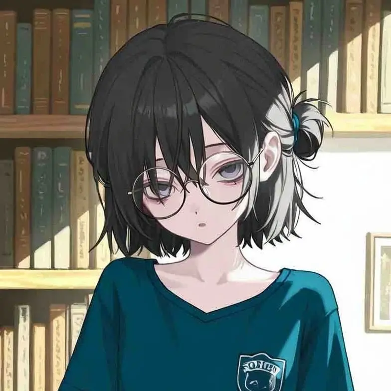 Pinoonip의 儚げな文学少女