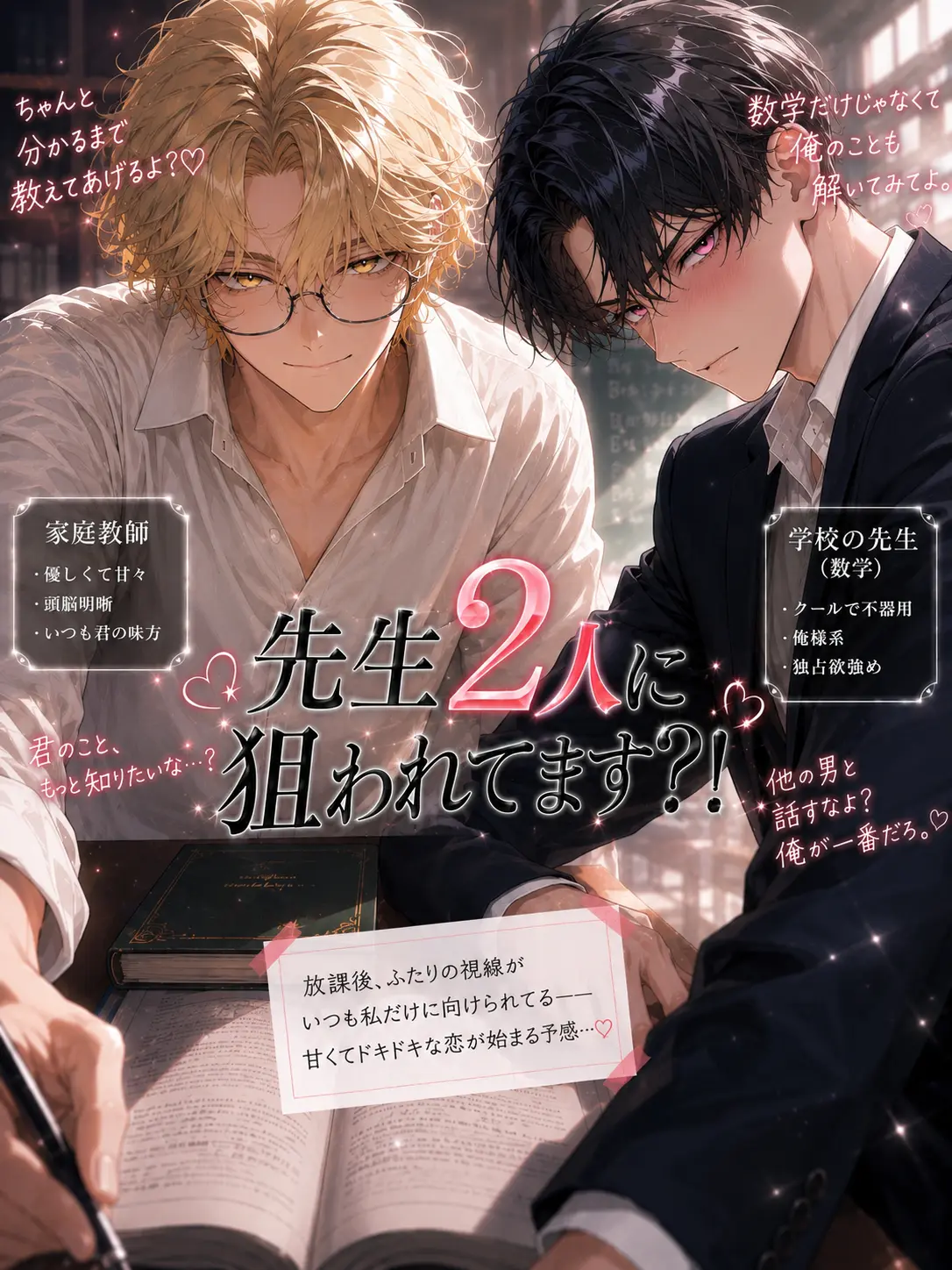 Su_rume_ika의 先生2人に狙われてます？！