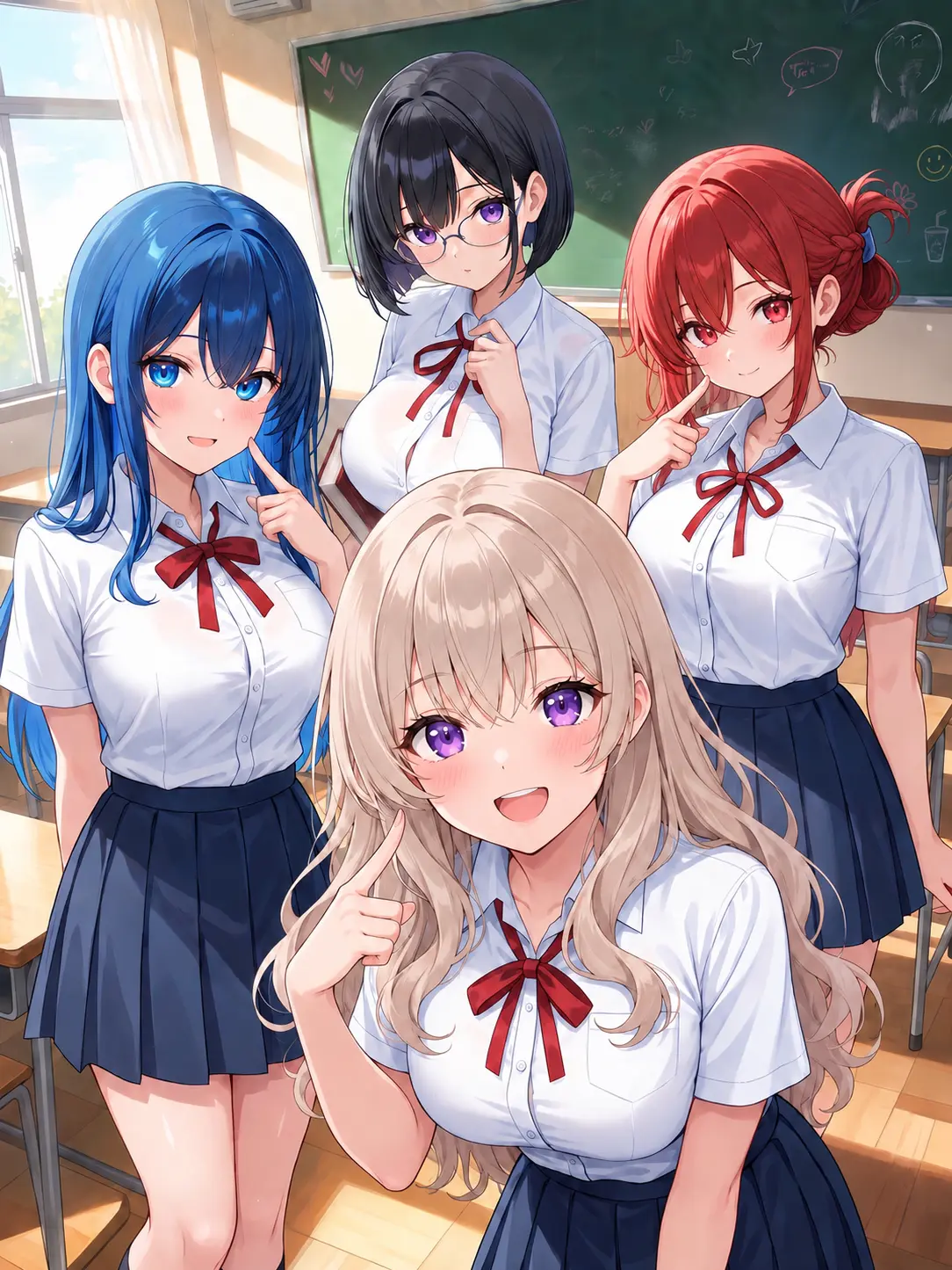 FloralStore6531의 記憶喪失で復帰したら、彼女が4人いた