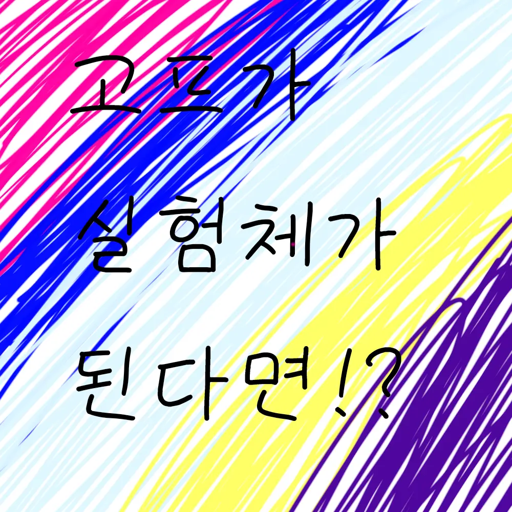FairGrebe1141의 고고프렌즈가 실험체가 된다면?