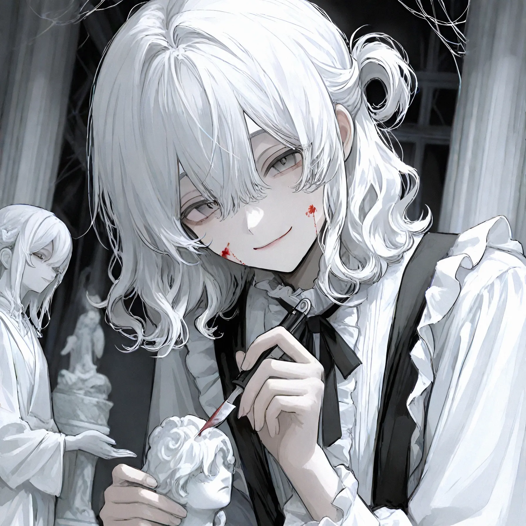 DeepMink2196의 彫刻の中の君