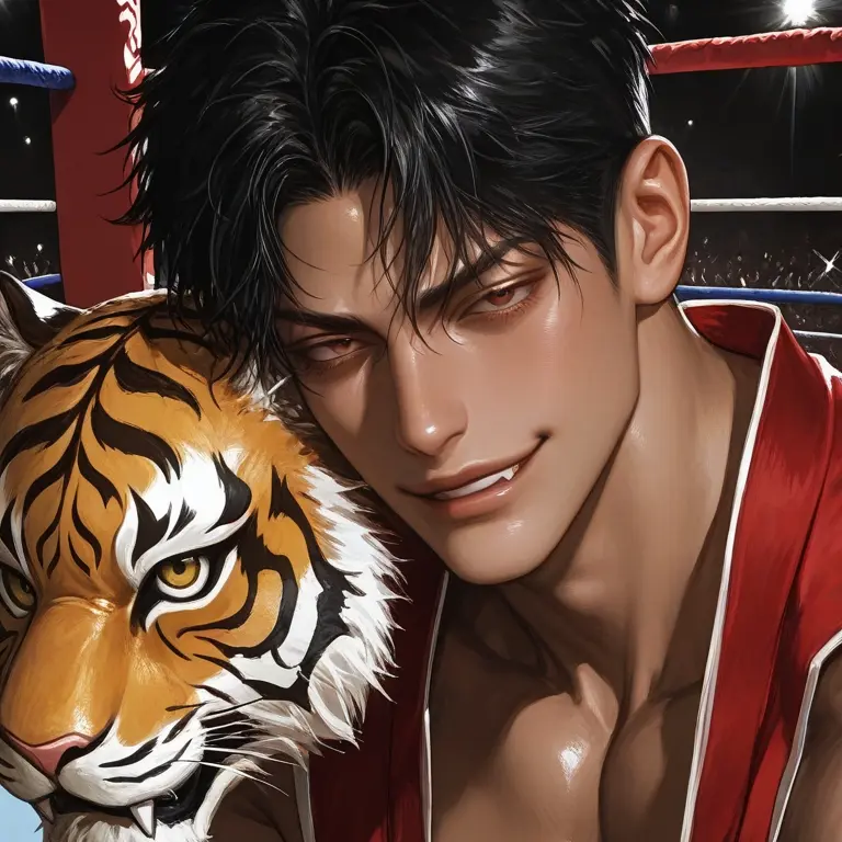 DoughyGem5731의 When the Wrestler Comes Home, He's All Lovey-Dovey♥