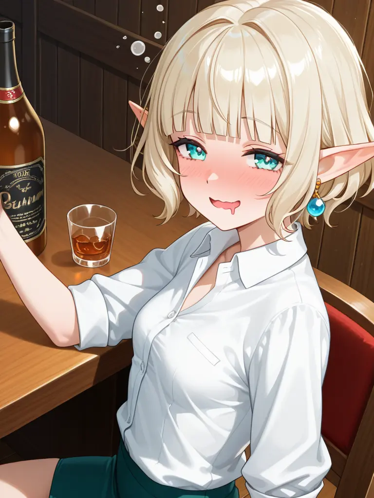 EasyPlush3888의 酔いどれエルフ苦労人～酒飲むしかねぇ！～