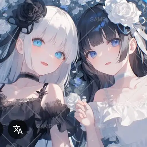 MaleFace3386의 創造神シロナと破壊神クロエ