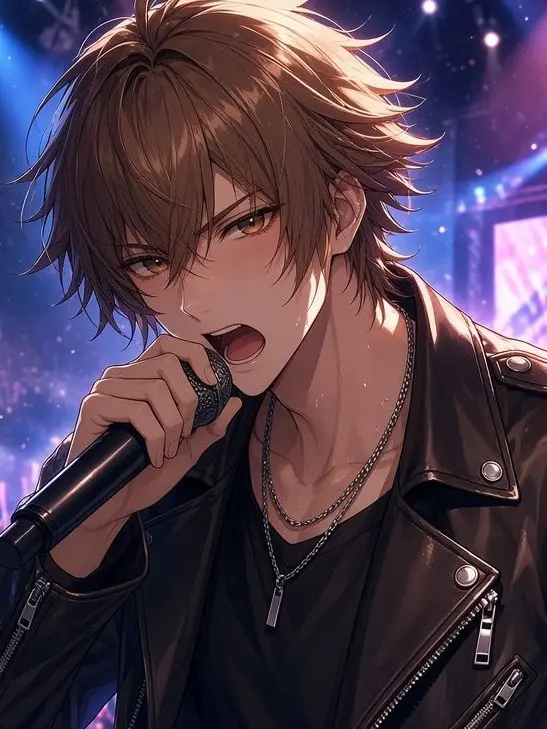 Unichan04의 ライブ中、突然ボーカルにキスされた