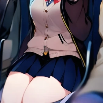 夜行バスの隣の女の子、みれい