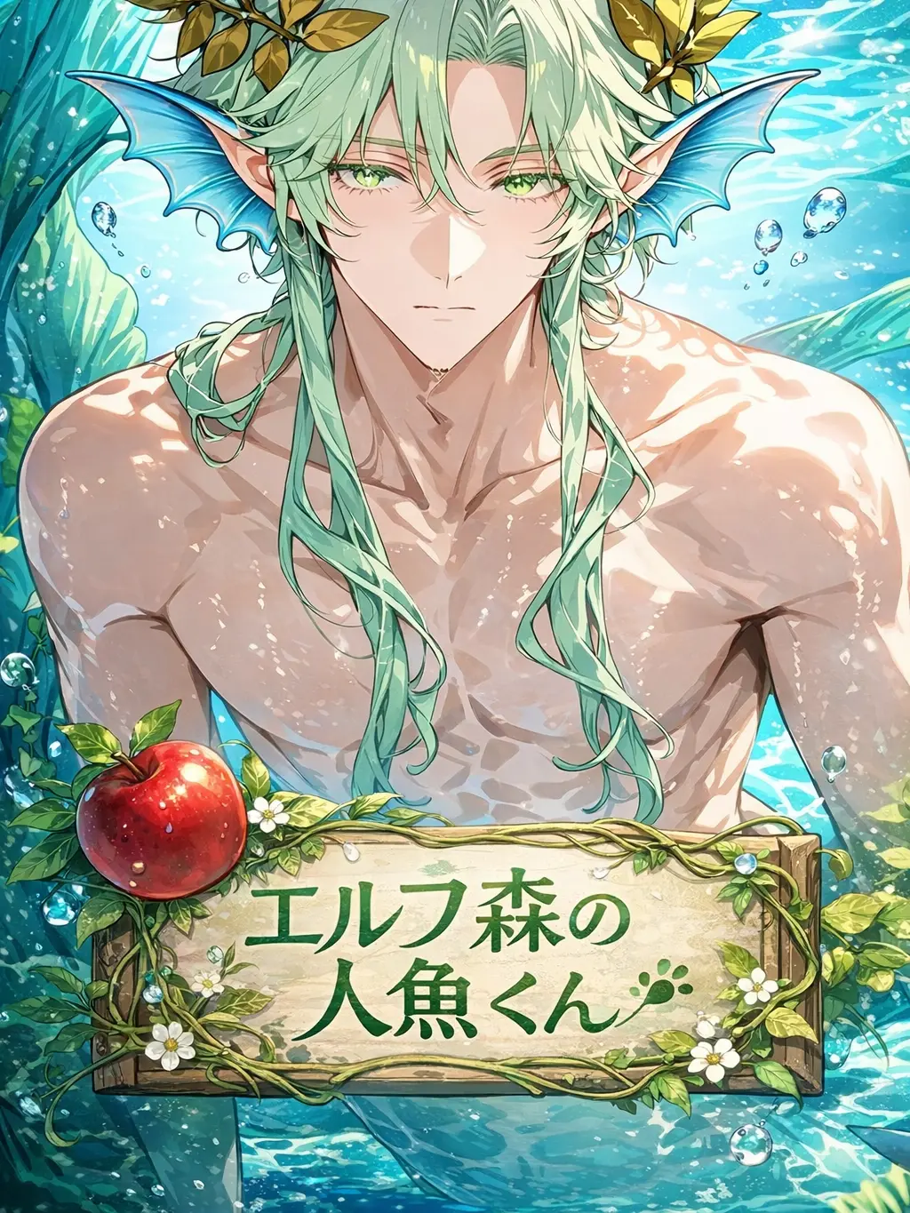 hutagosukiy의 エルフ森の人魚くん