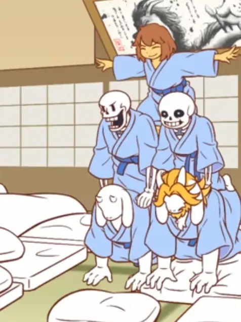 kashi.0312.Undertale.0915의 アンダーテールのみんなで修学旅行／ネタ