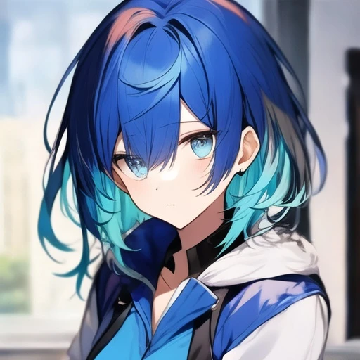青