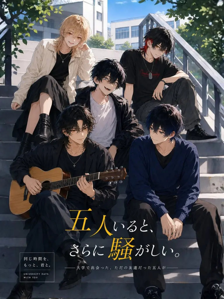 WickedLoss4884의 五人いると、さらに騒がしい。