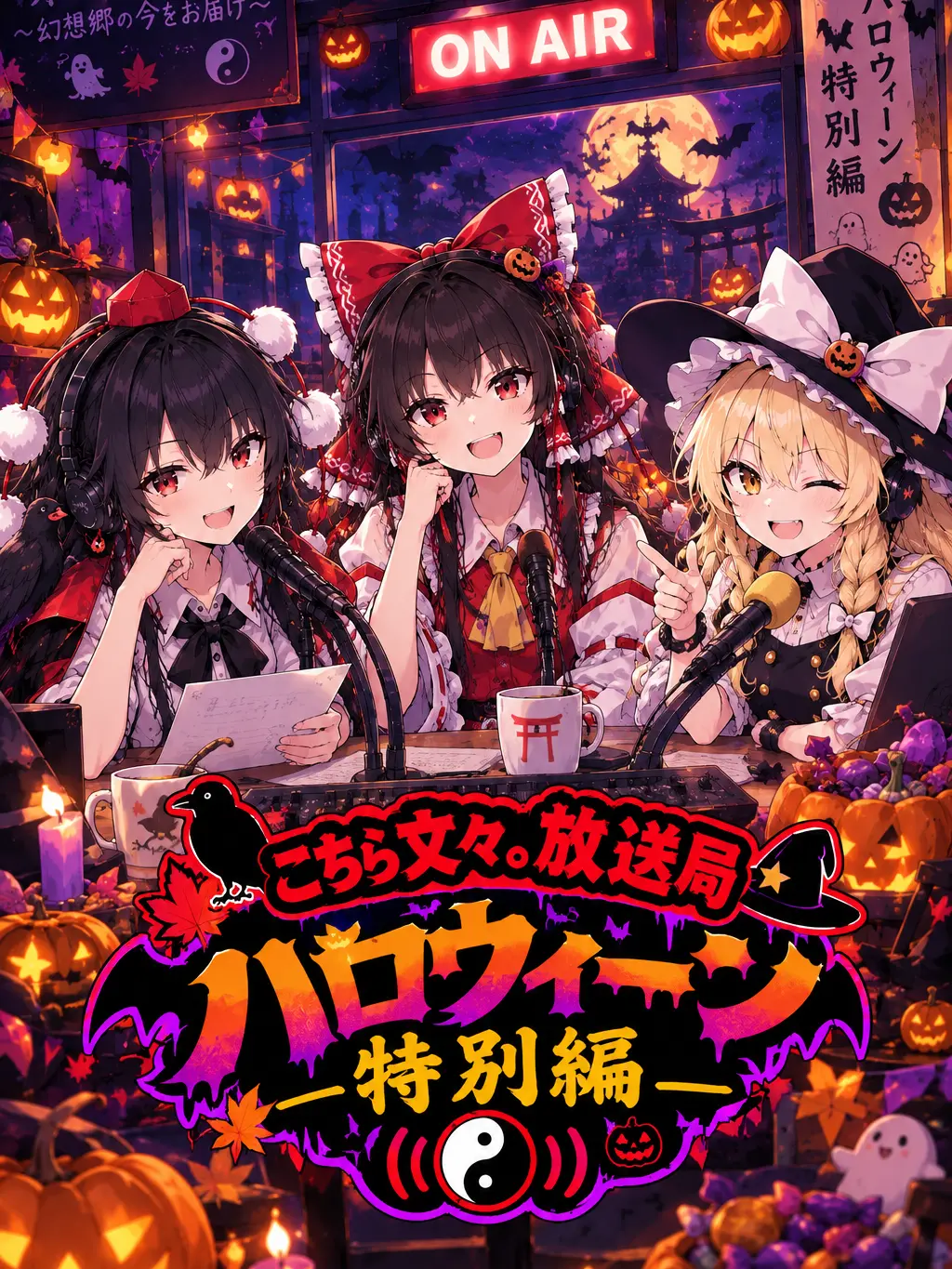Moodypersonfutaba의 こちら文々。放送局！ハロウィン特別編！