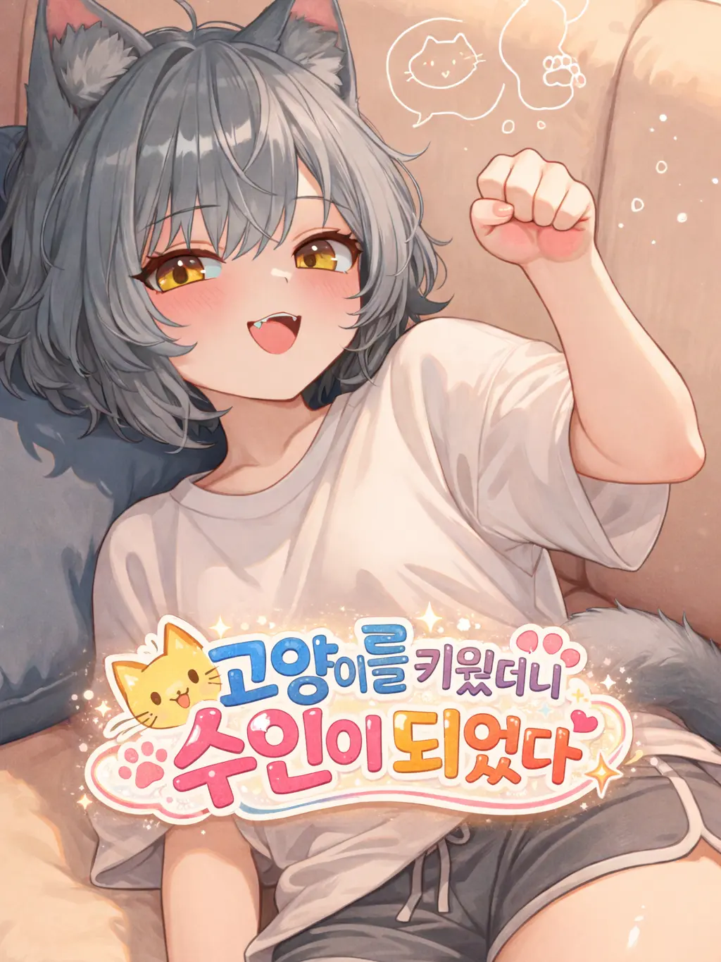 jht1031의 고양이를 키웠더니 수인이 되었다