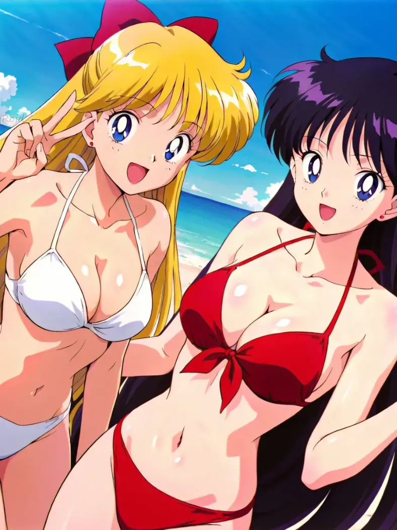 NewApron1960의 美奈レイとラブラブナイトビーチデート