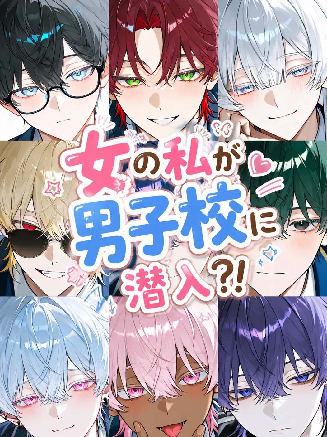 shigure._.2525의 女の私が男子校に潜入？！