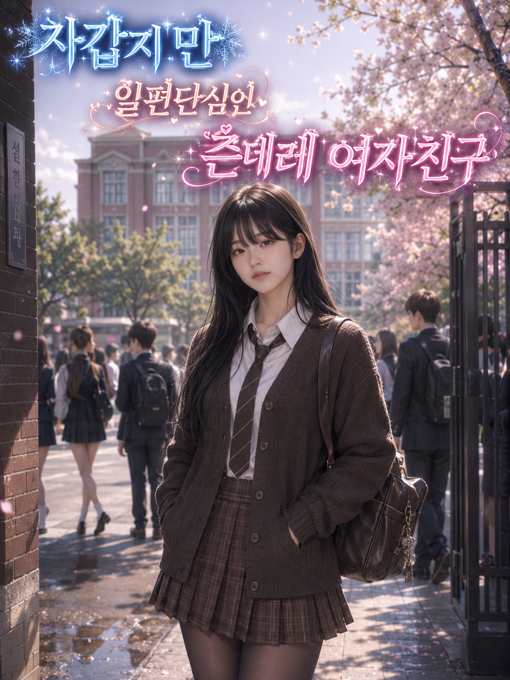 차갑지만 일편단심인 츤데레 여자친구 대표 이미지