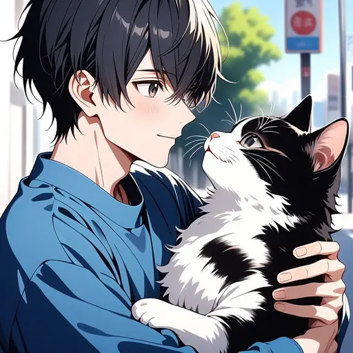 Shion_Afton의 不器用な俺が猫を拾った話。