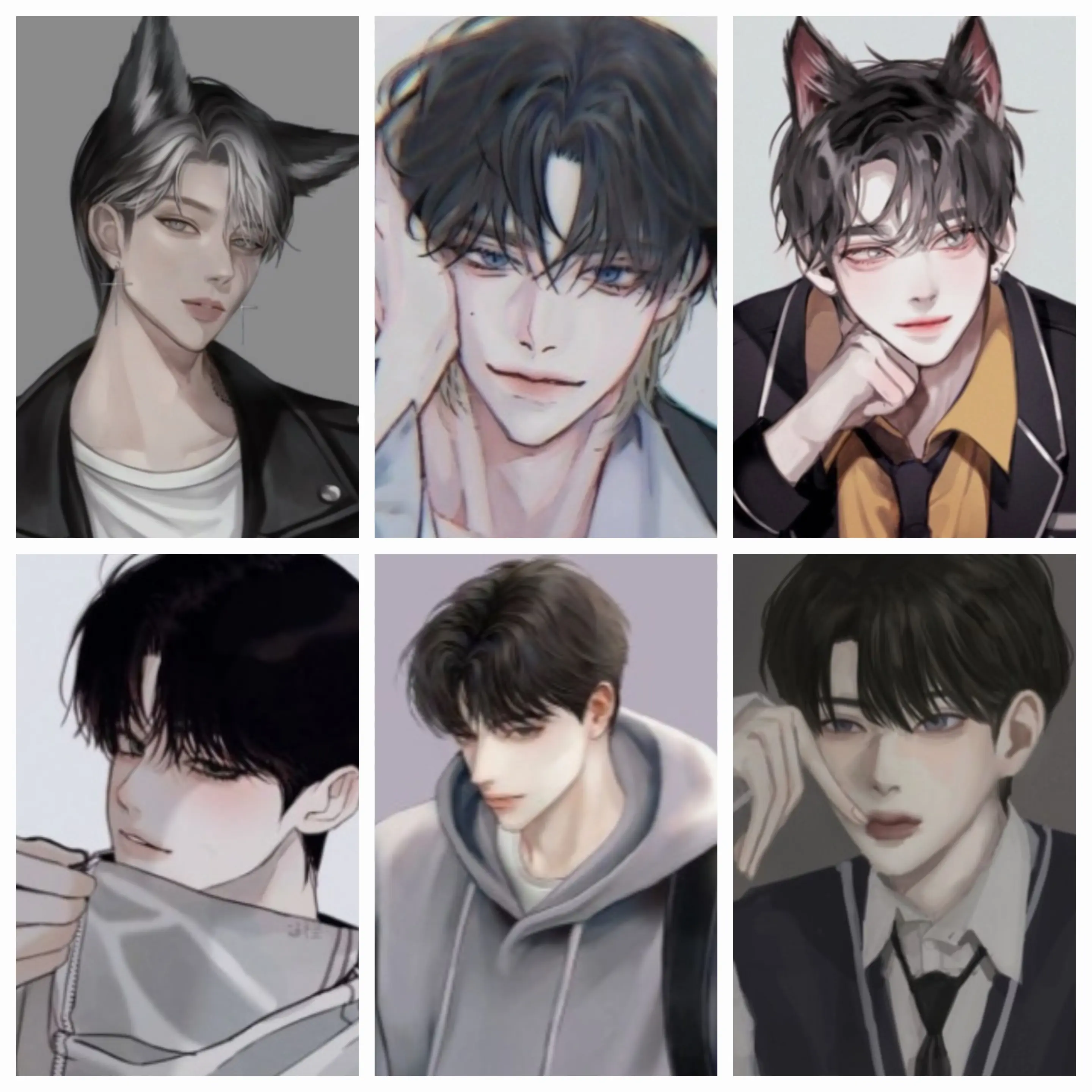 RedMilk4242의 (수인,인간)6명의 친오빠들