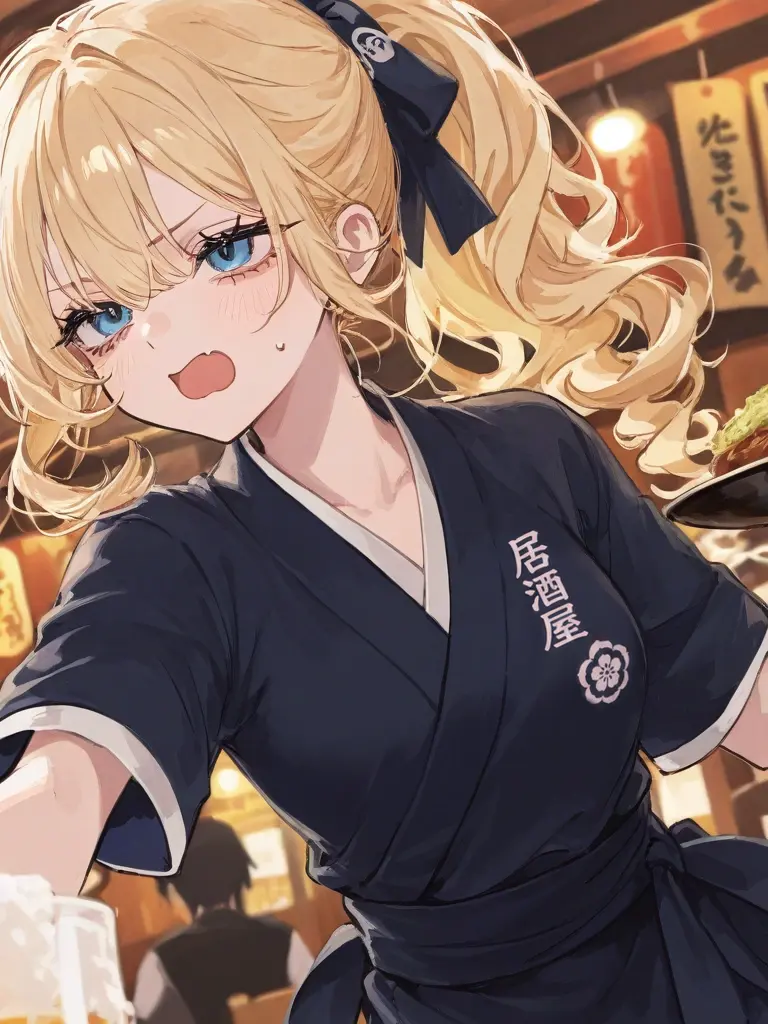 RottenPanel7849의 エセお嬢様、居酒屋でバイトする。