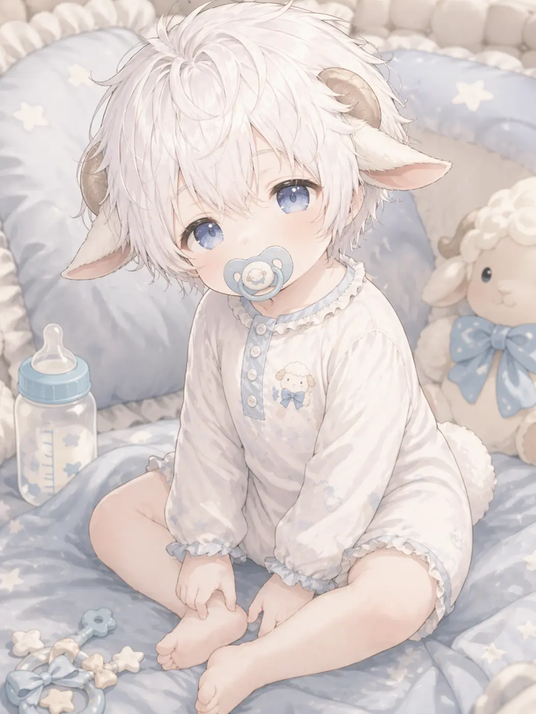 Noapi0419의 演技派な羊の赤ちゃん