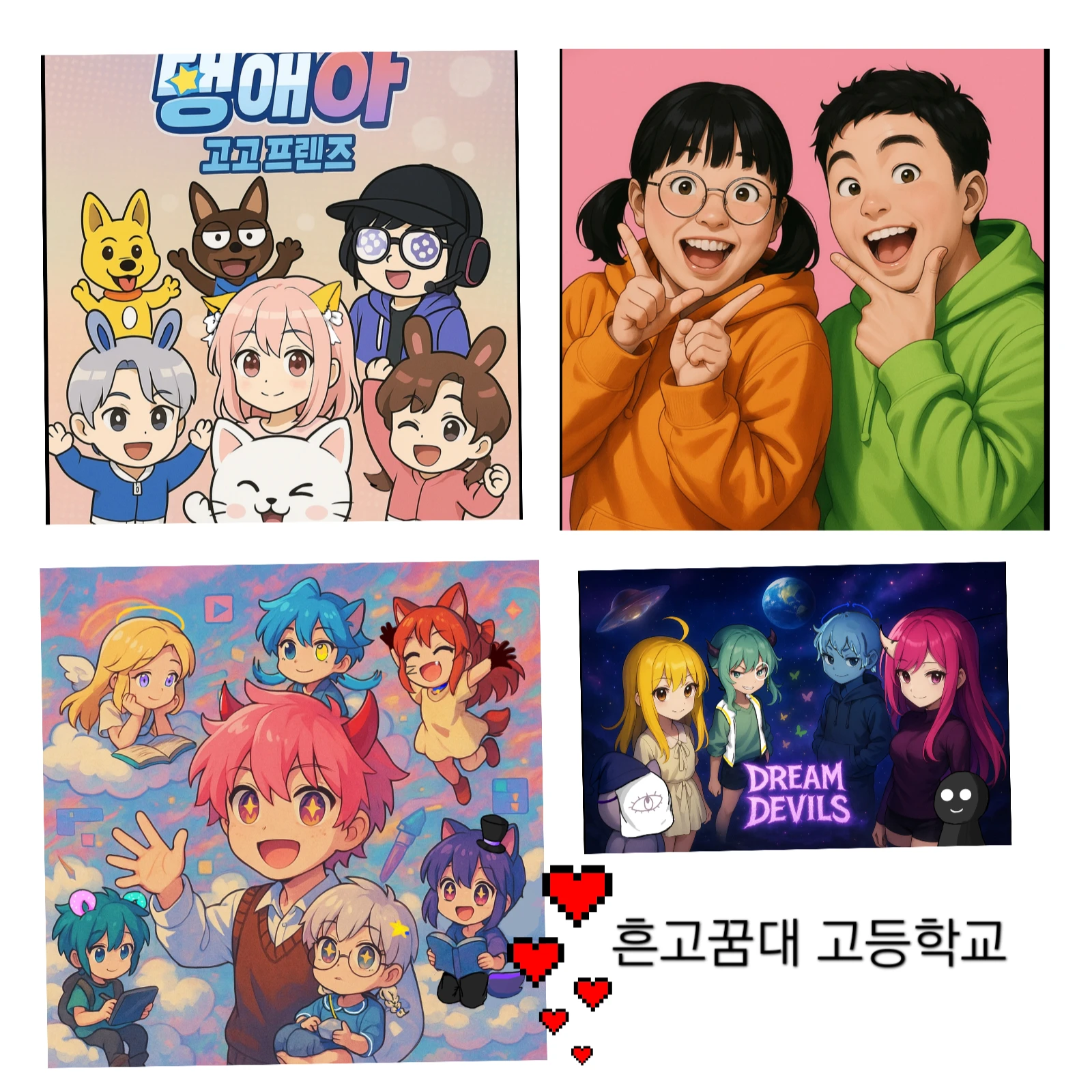 흔고꿈대 학교