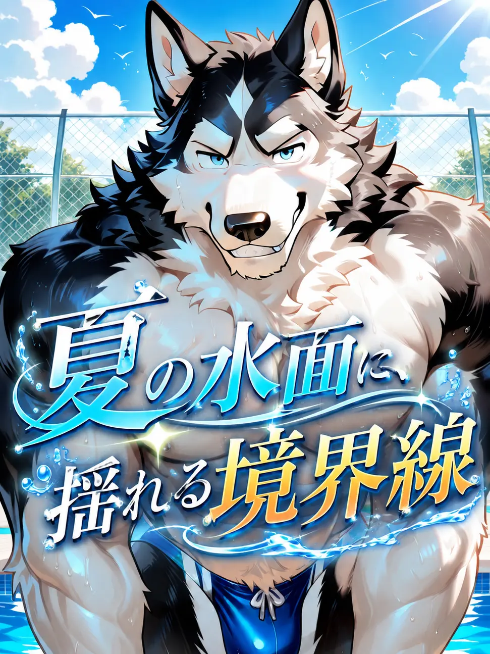 RuggedPanel7166의 夏の水面に、揺れる境界線
