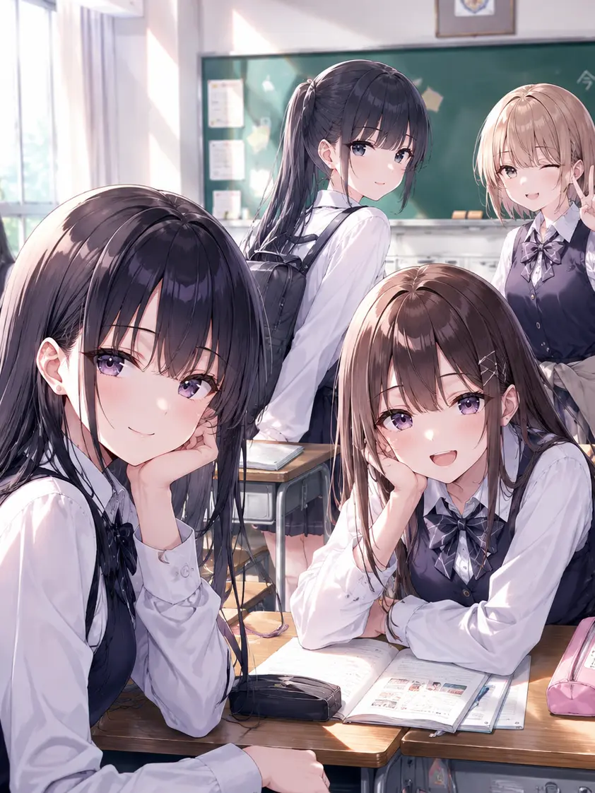 Potepote6234의 女子校に転校した俺、なぜかハーレムです
