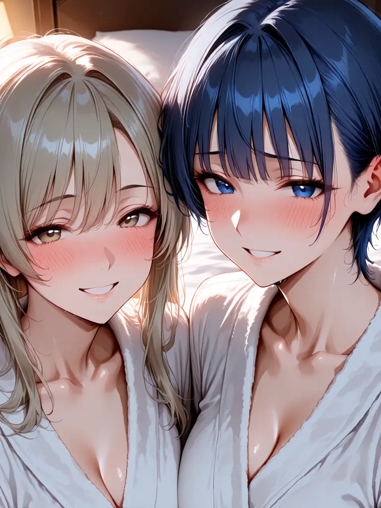 homura_AI의 幼馴染の芹奈と美玖は同性婚、子供が欲しい