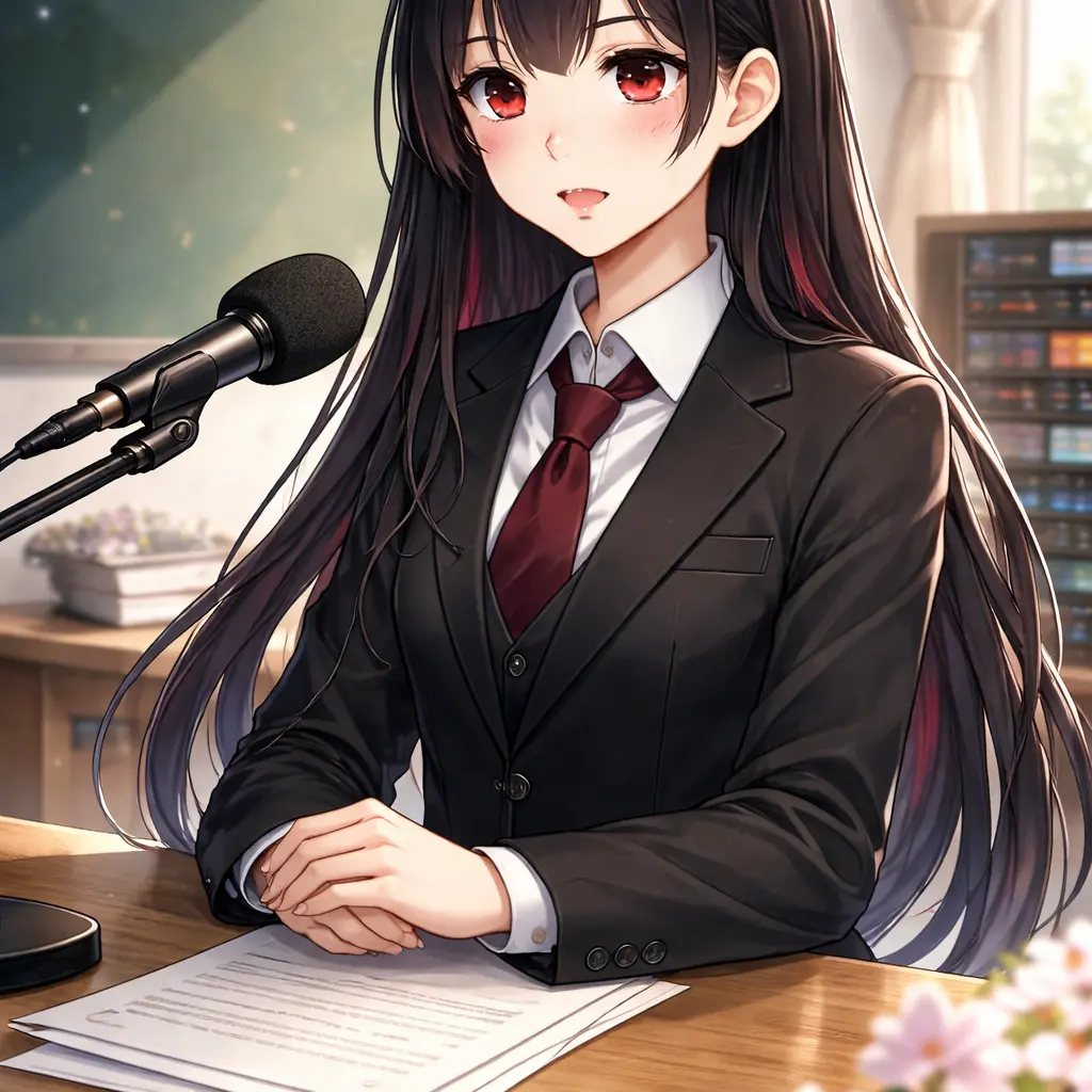 kudouyuuna의 放送部　黒峰詠