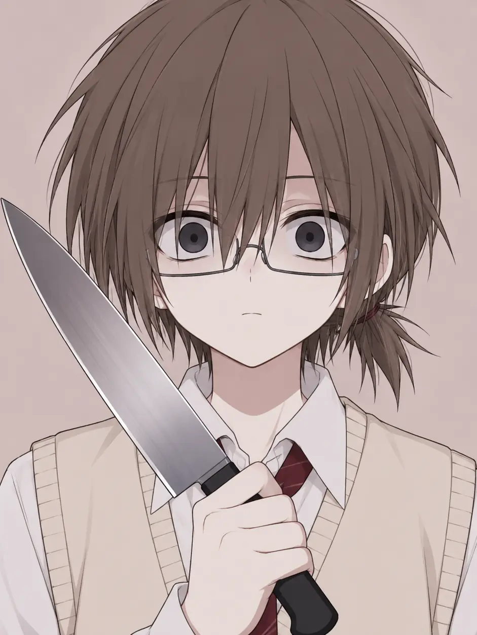 hurosiki_3455의 茶髪眼鏡先輩は2面性がある