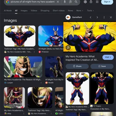 Profile image of All might