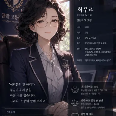 Profile image of 교장 최우리